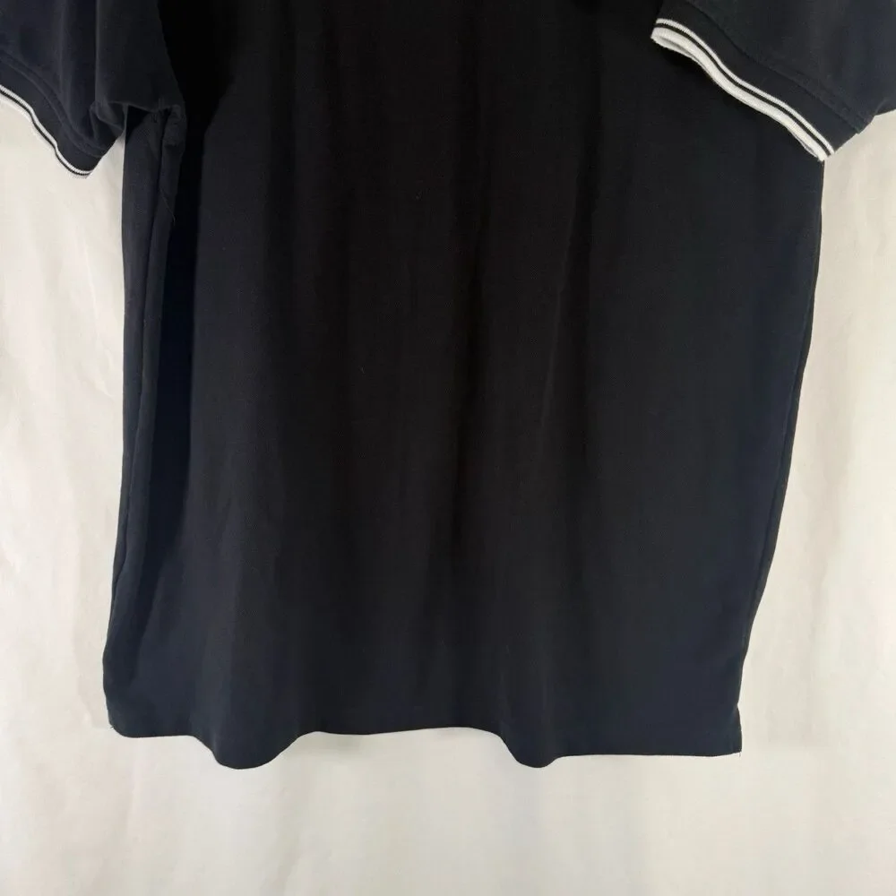 Carroll Shelby Polo Men's 2XL Black Short Sleeve GT500 Cotton Blend